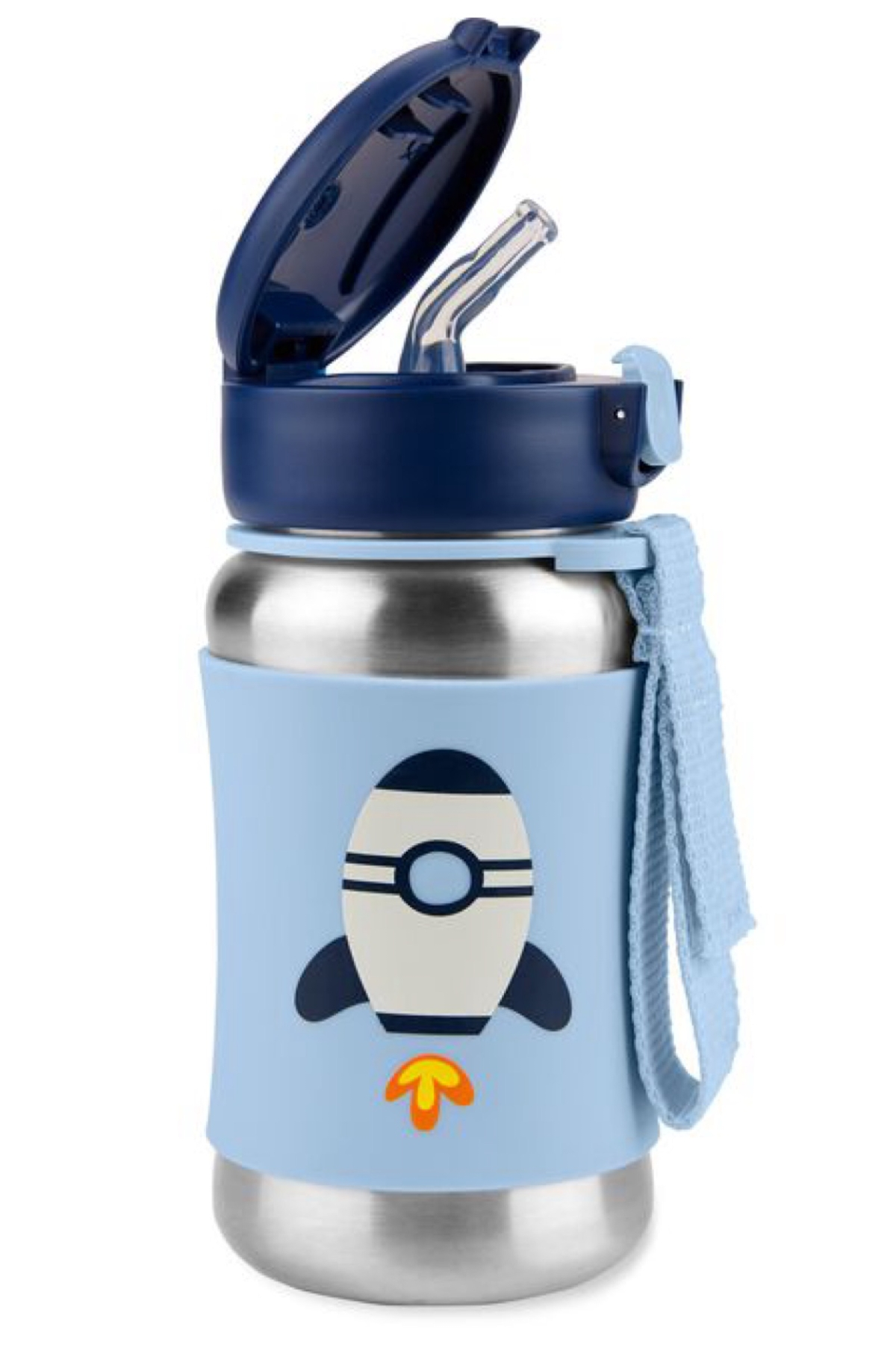 Skip Hop Spark Style Pipetli Paslanmaz Çelik Suluk Roket Çok Renkli