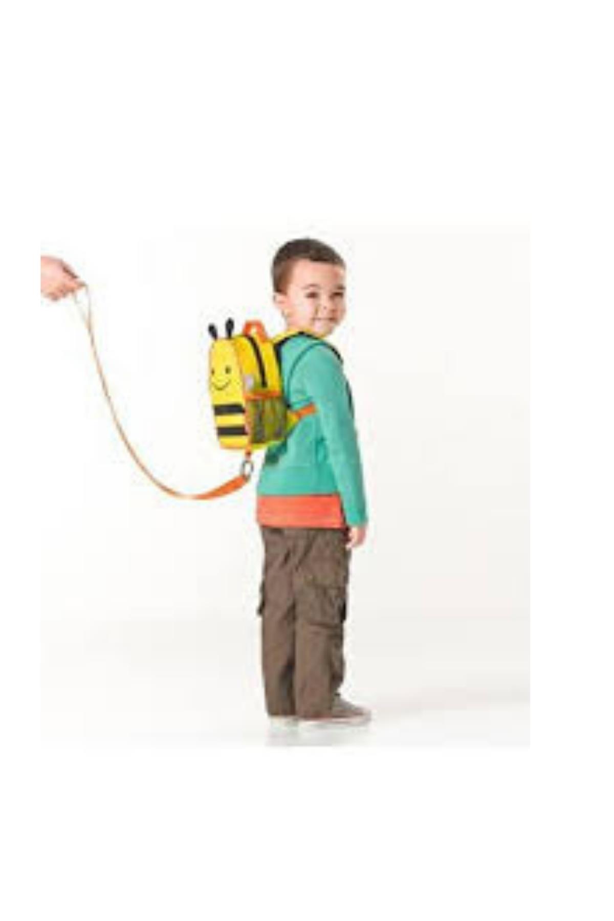 Skip Hop Zoo Emniyet Kemerli Sırt Çantası Arı Çok Renkli