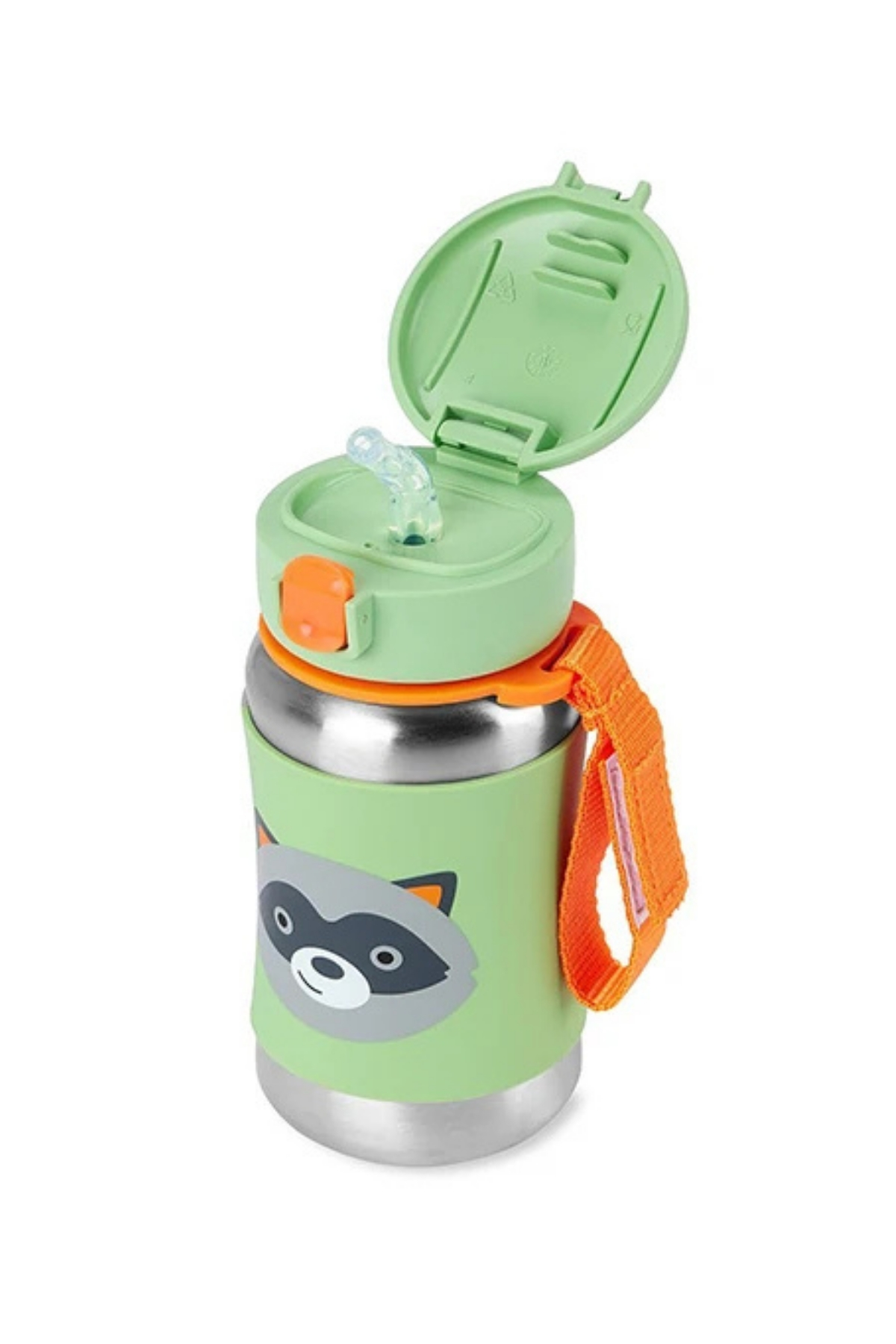 Skip Hop/ Zoo Paslanmaz Çelik Suluk Rakun Çok Renkli