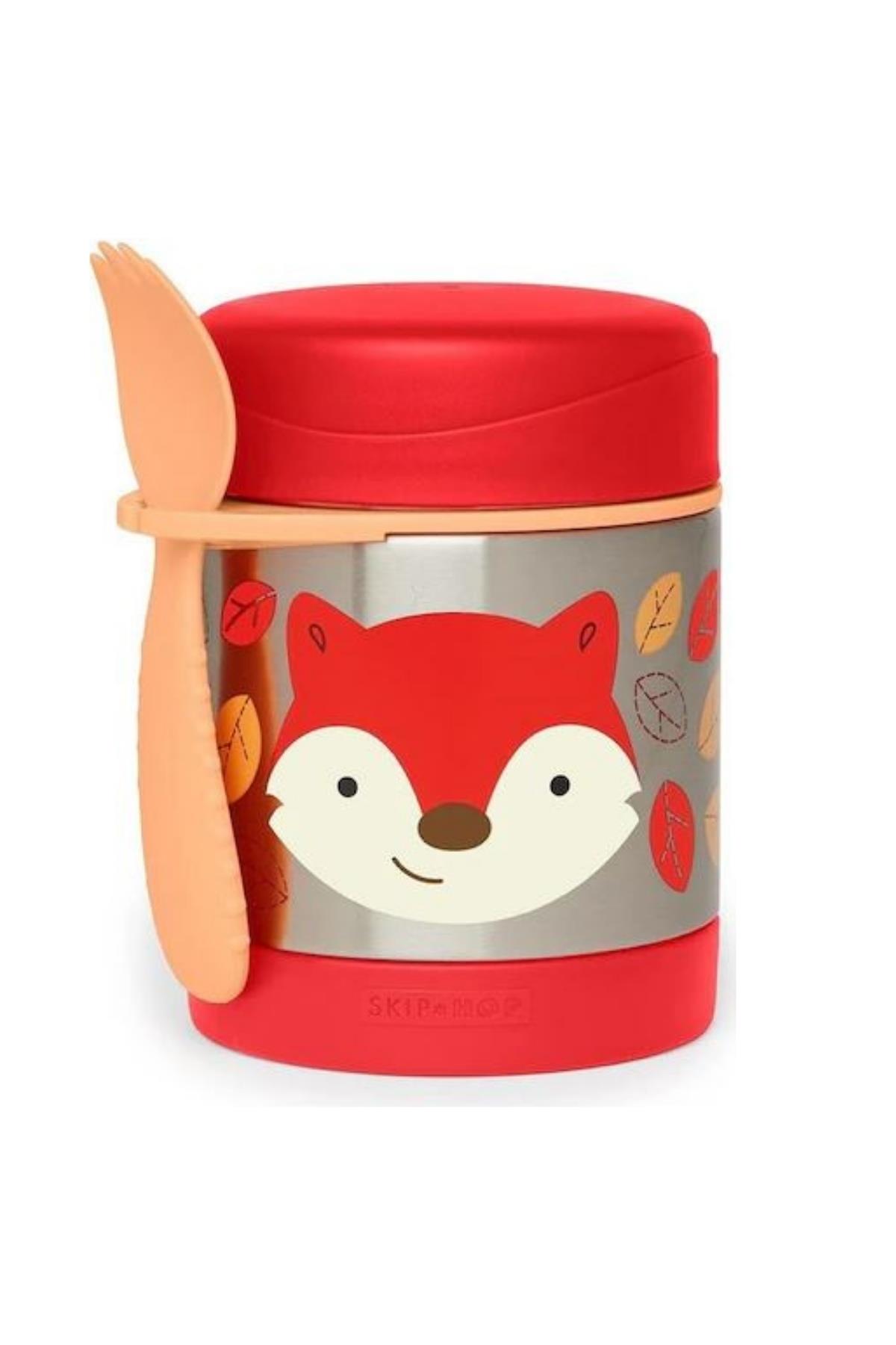 Skip Hop Zoo Paslanmaz Çelik Termos Tilki Çok Renkli