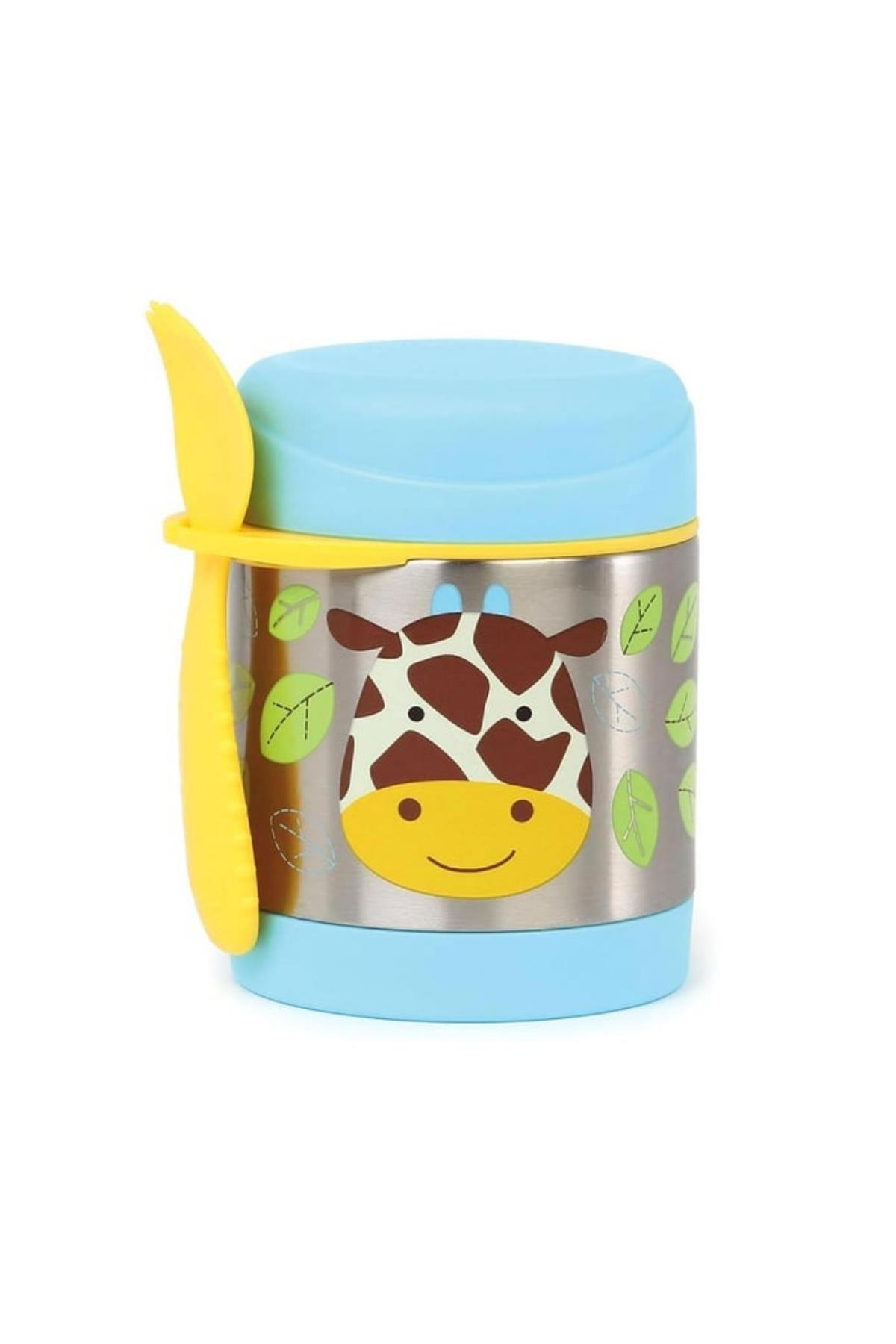 Skip Hop Zoo Paslanmaz Çelik Termos Zürafa Çok Renkli