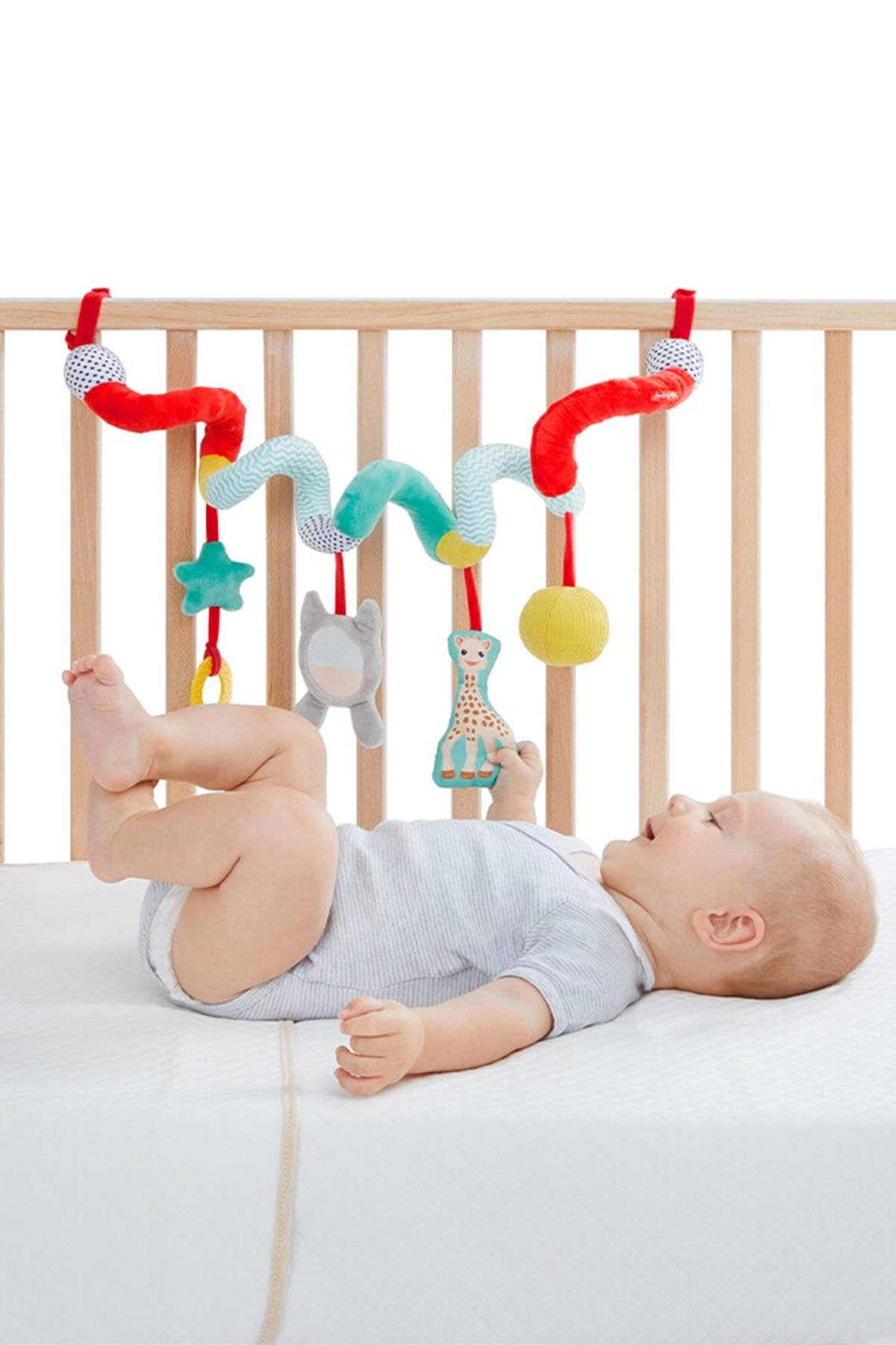 Sophie la Girafe activite  spirali Çok Renkli