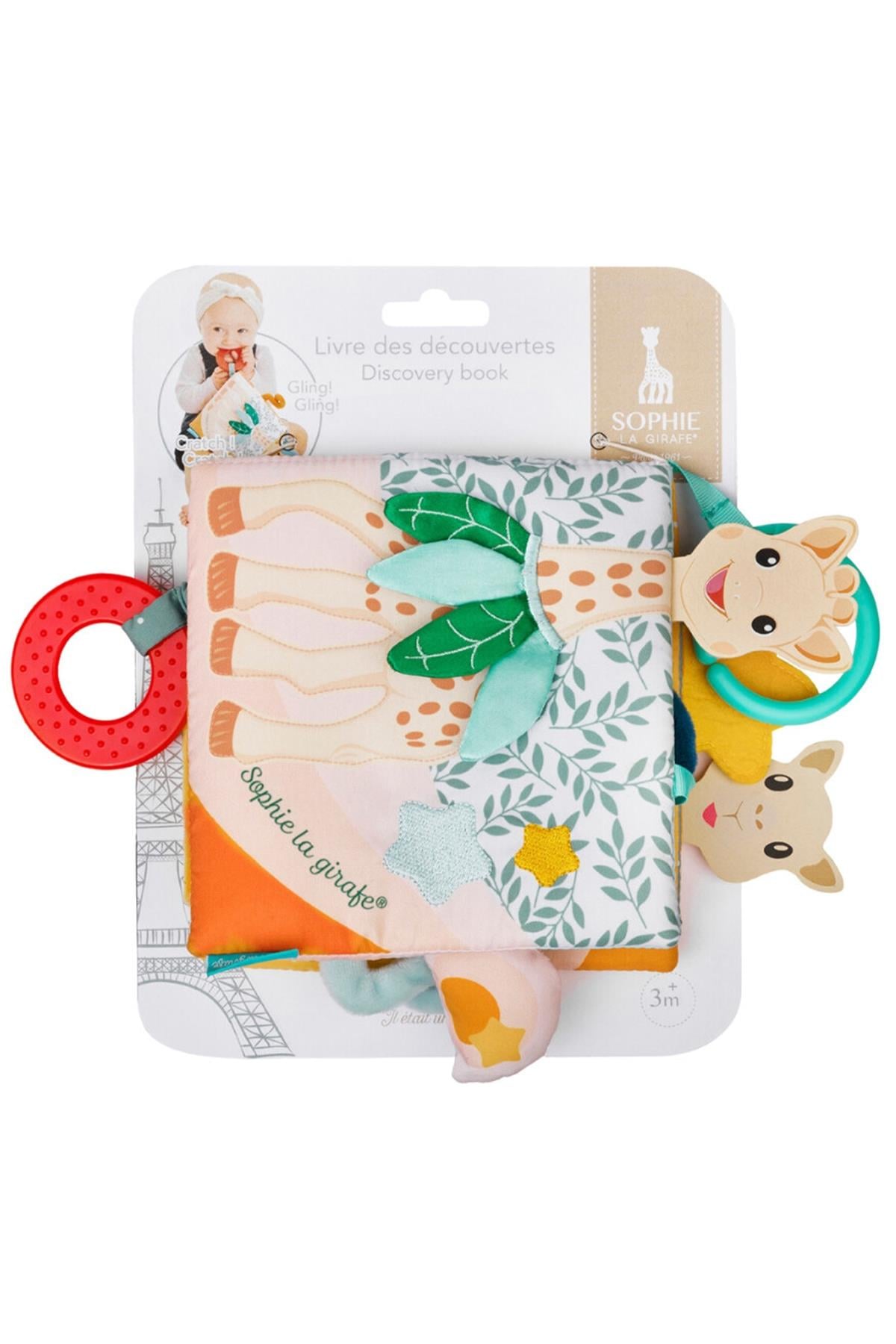 Sophie la Girafe Discovery Book Çok Renkli