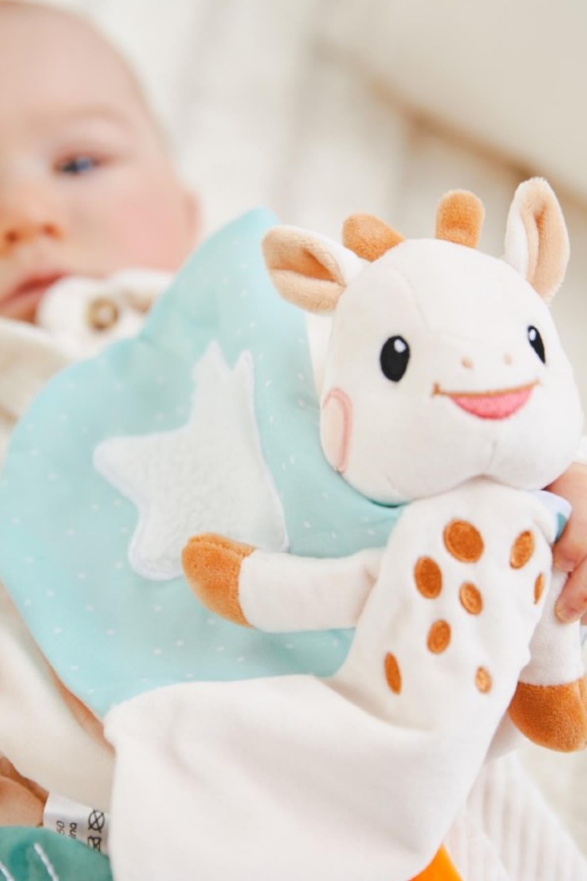 Sophie La Girafe Rahatlatıcı Örtü Doudou Çok Renkli