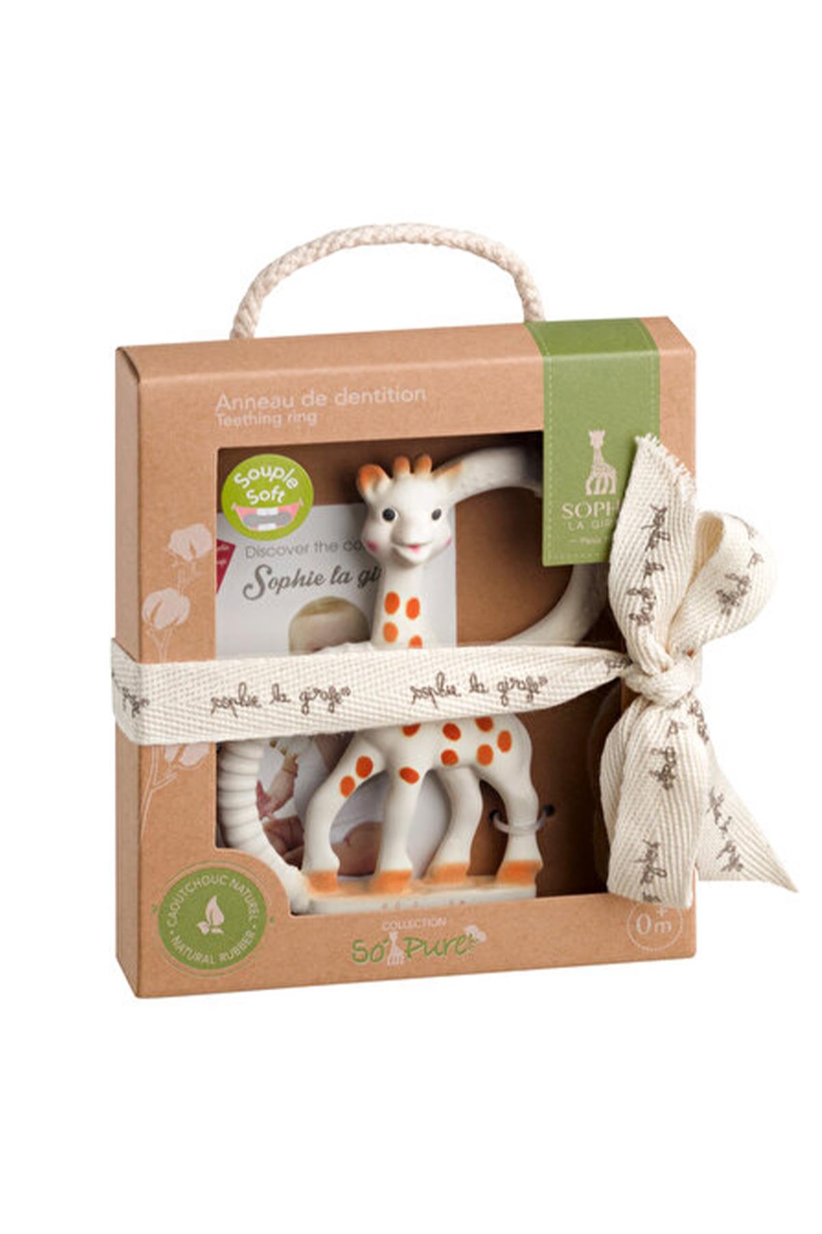 Sophie la girafe So Pure Yumuşak Diş Kaşıma Halkası Çok Renkli