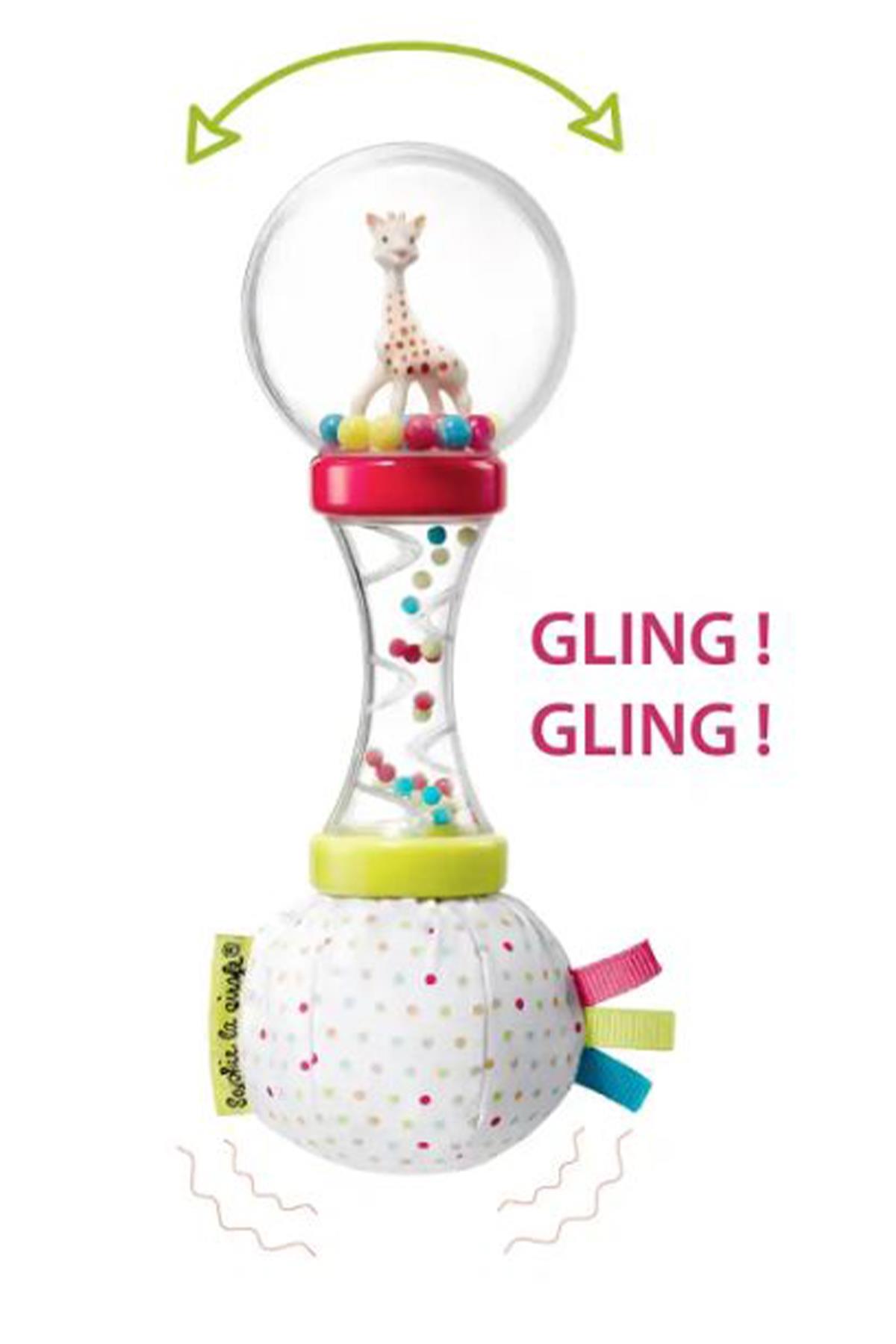 Sophie La Giraffe marakas çıngırak Çok Renkli
