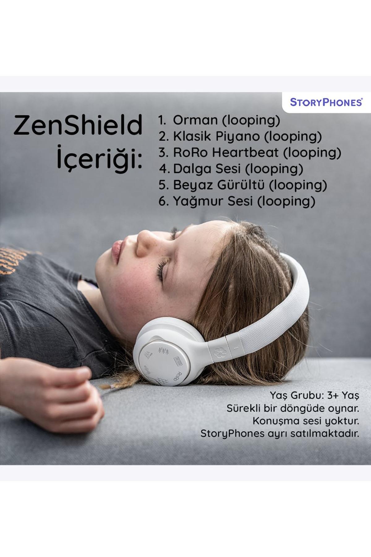 StoryPhones Bundle - Çocuklar İçin Kulak Üstü Kulaklık - Bluetooth - App ile Uyumlu - Beyaz Çok Renkli