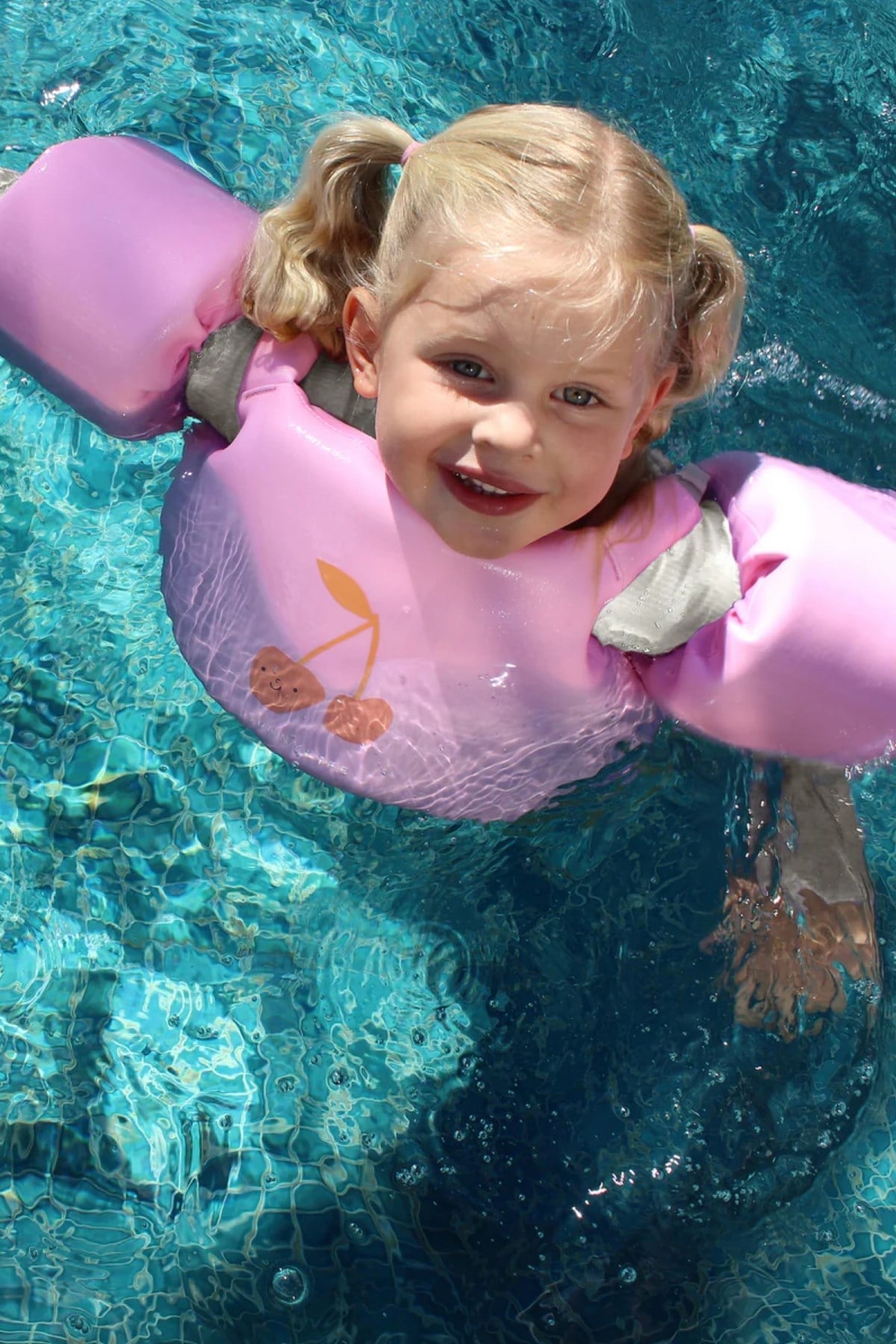 Sunnylife / Çocuk Yüzme Yardımcısı 4-6 yaş Cotton Candy Cherry Pembe