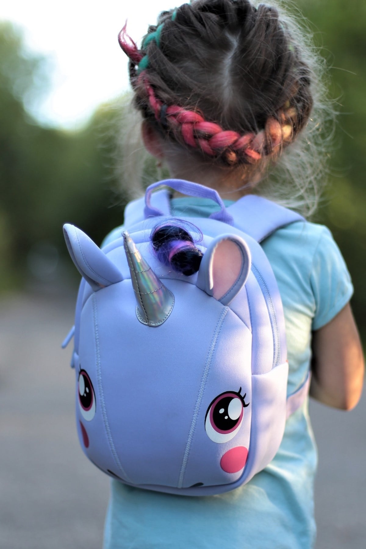 Supercute Unicorn Sırt Çantası Mor