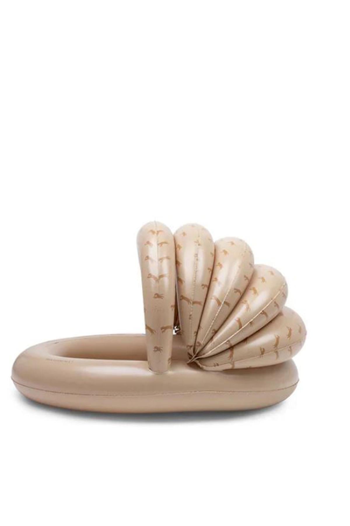 Swim Essentials Brown Panter Çocuk Gölgelikli Şişme Oyun ve Yüzme Havuzu 100cm Çok Renkli