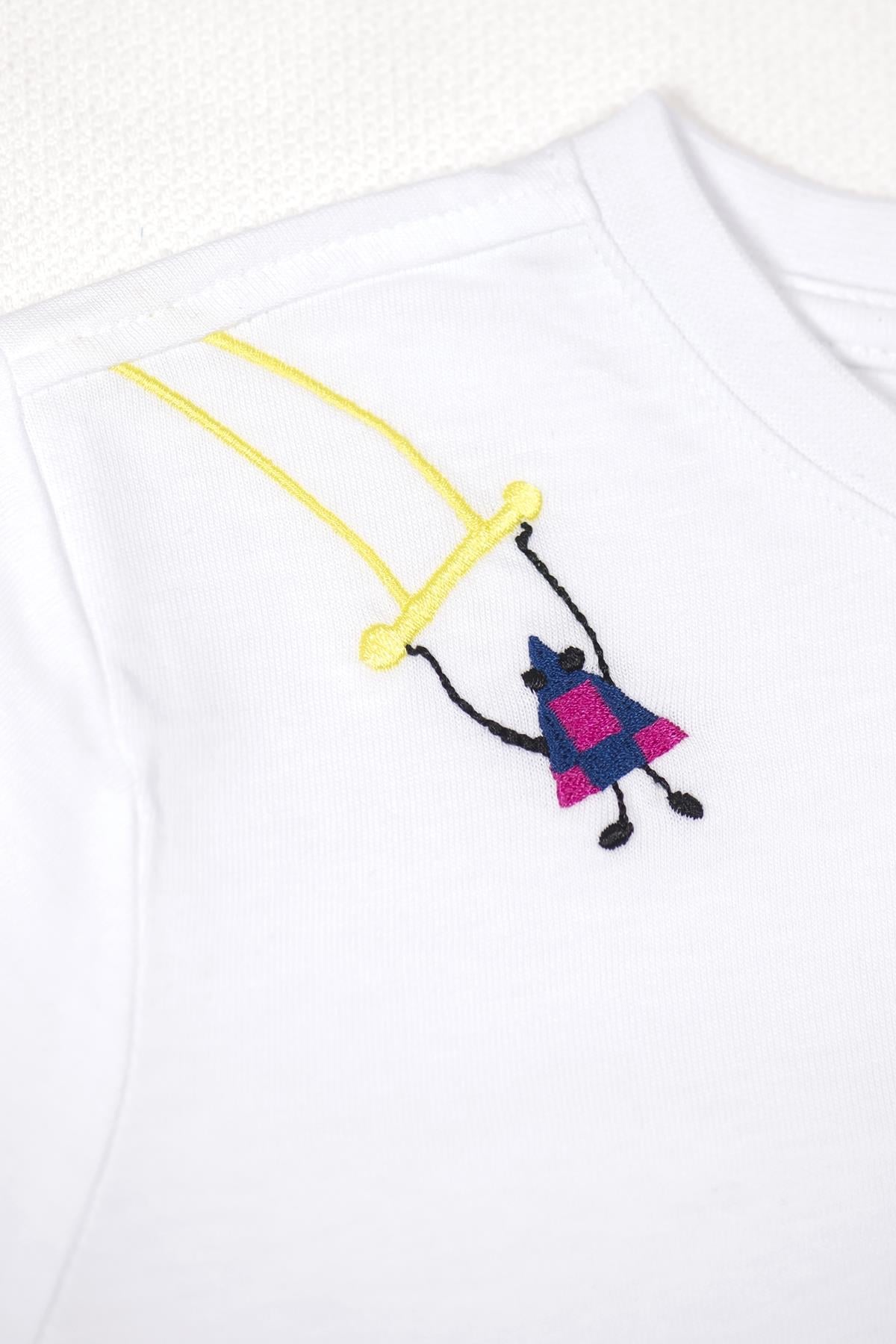 Beetlebeez / SWING & SMILE T-SHIRT Beyaz