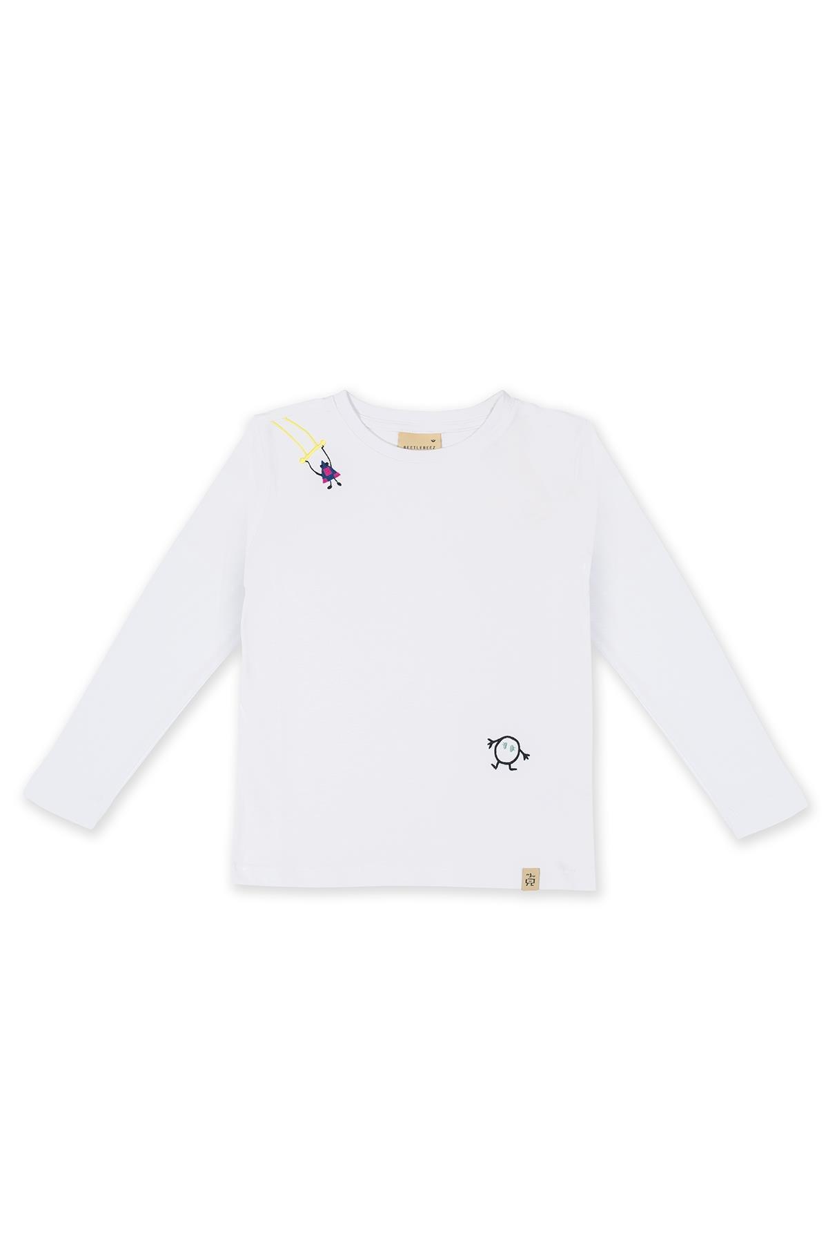 Beetlebeez / SWING & SMILE T-SHIRT Beyaz