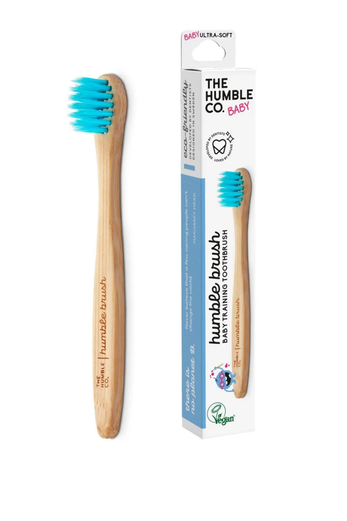 The Humble Co. / Humble Brush Baby Blue - Ultra Soft Mavi