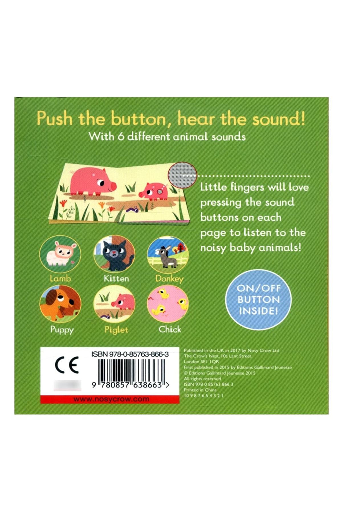 Nosy Crow / Listen To The Baby Animals Çok Renkli