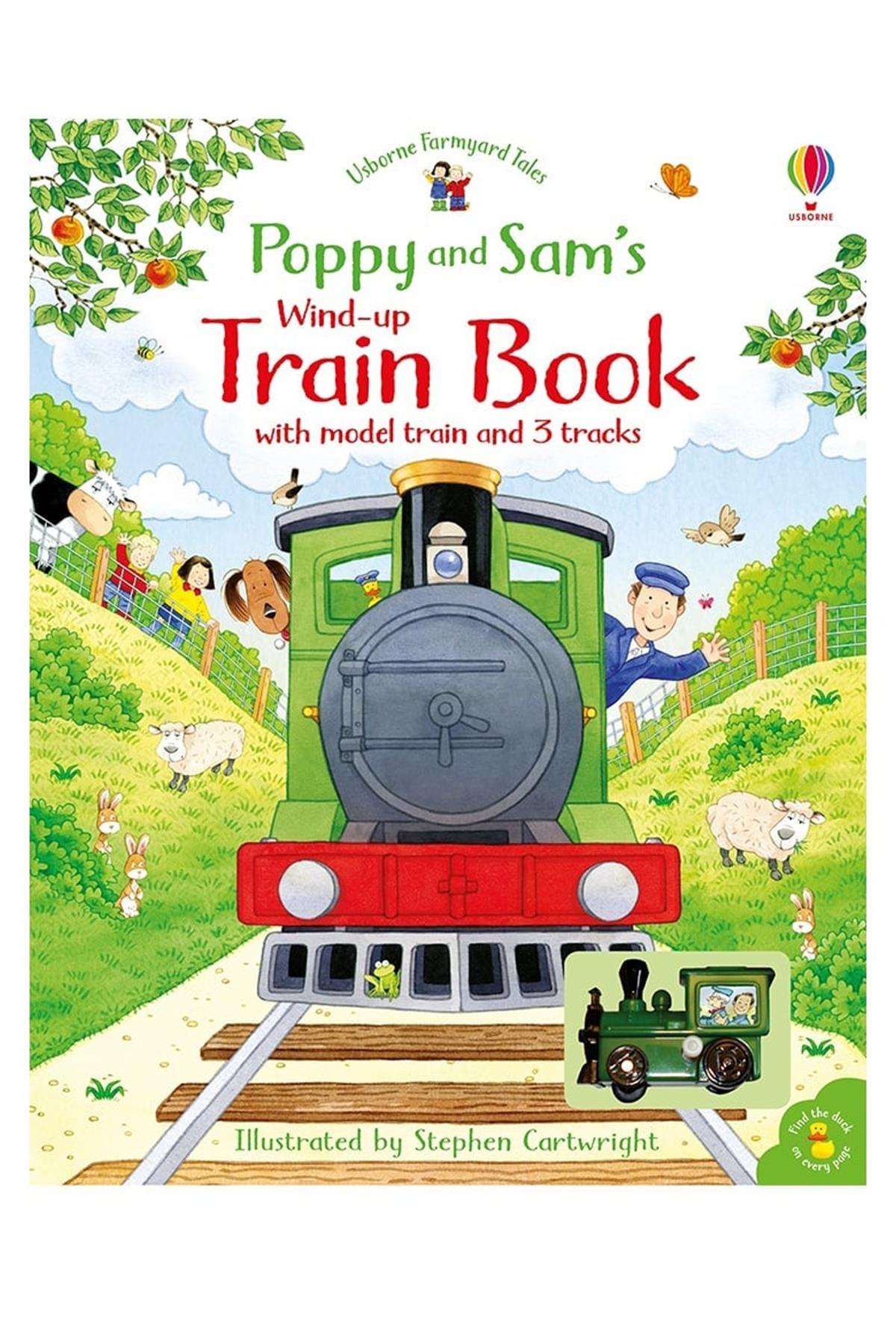 Tırtıl Kids / Poppy And Sam s Wind-Up Train Book Çok Renkli