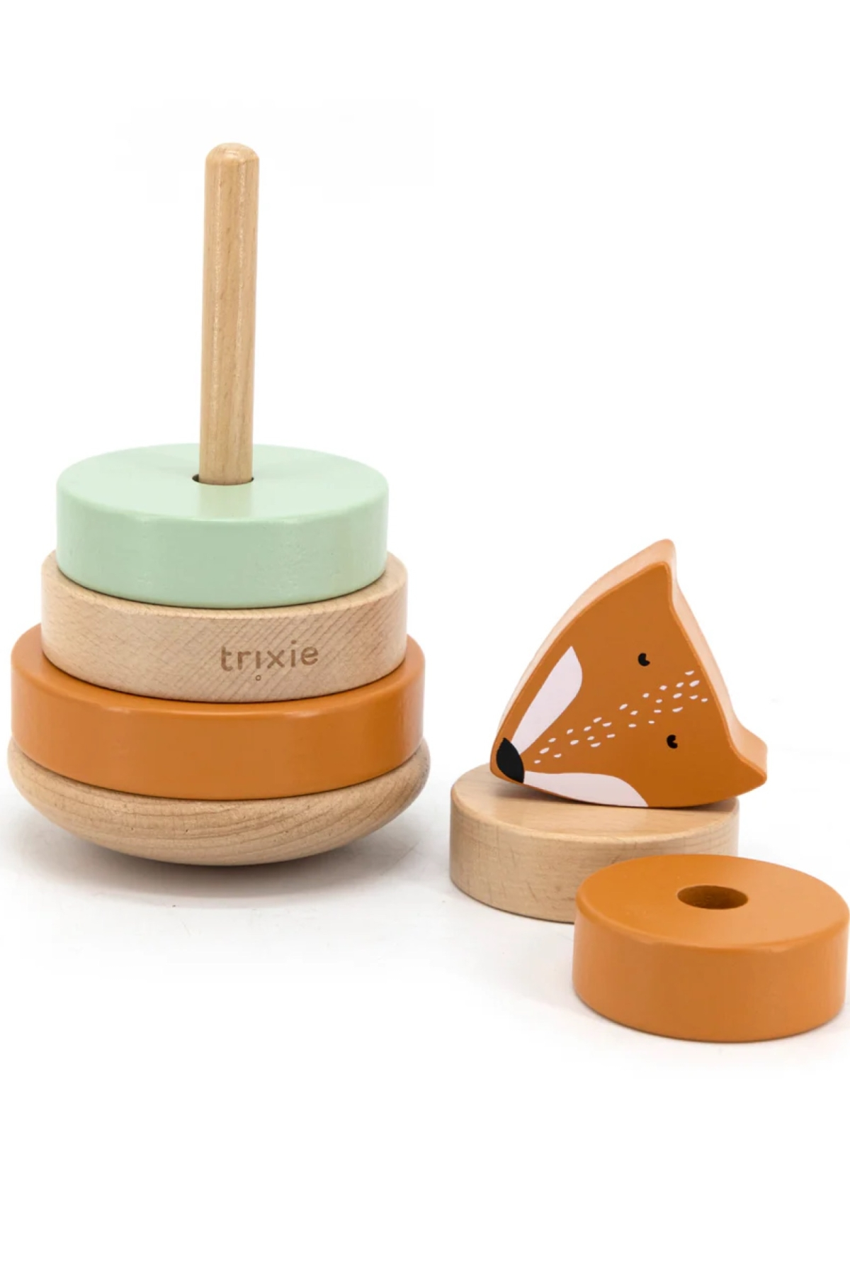 Trixie / Ahşap Dizme Oyuncağı Mr. Fox Çok Renkli