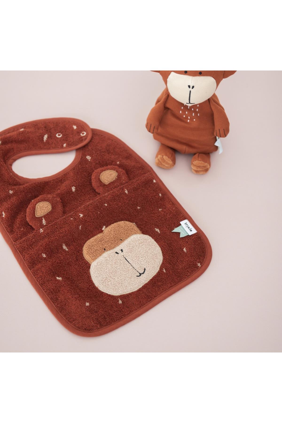 TRIXIE -  BIB BABY MR. MONKEY