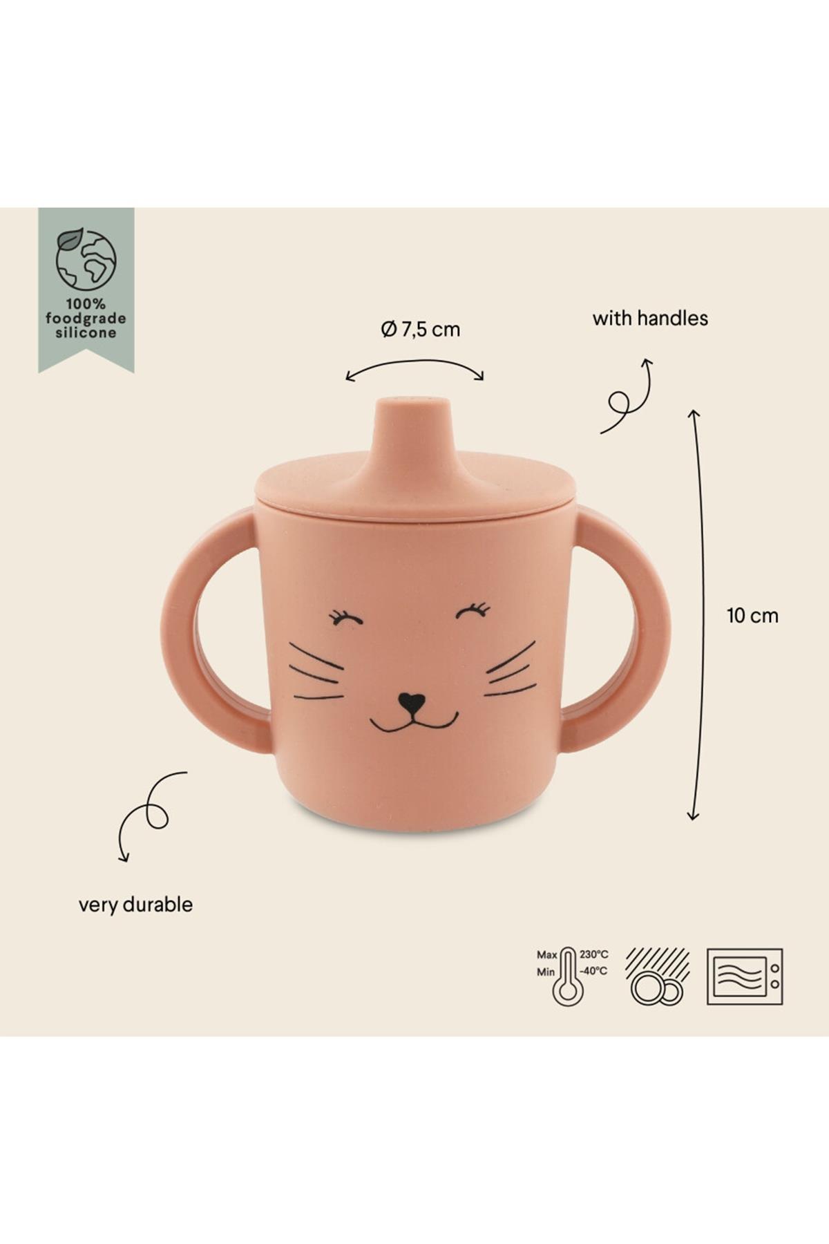 TRIXIE - SILICONE SIPPY CUP - Alıştırma Bardağı CAT