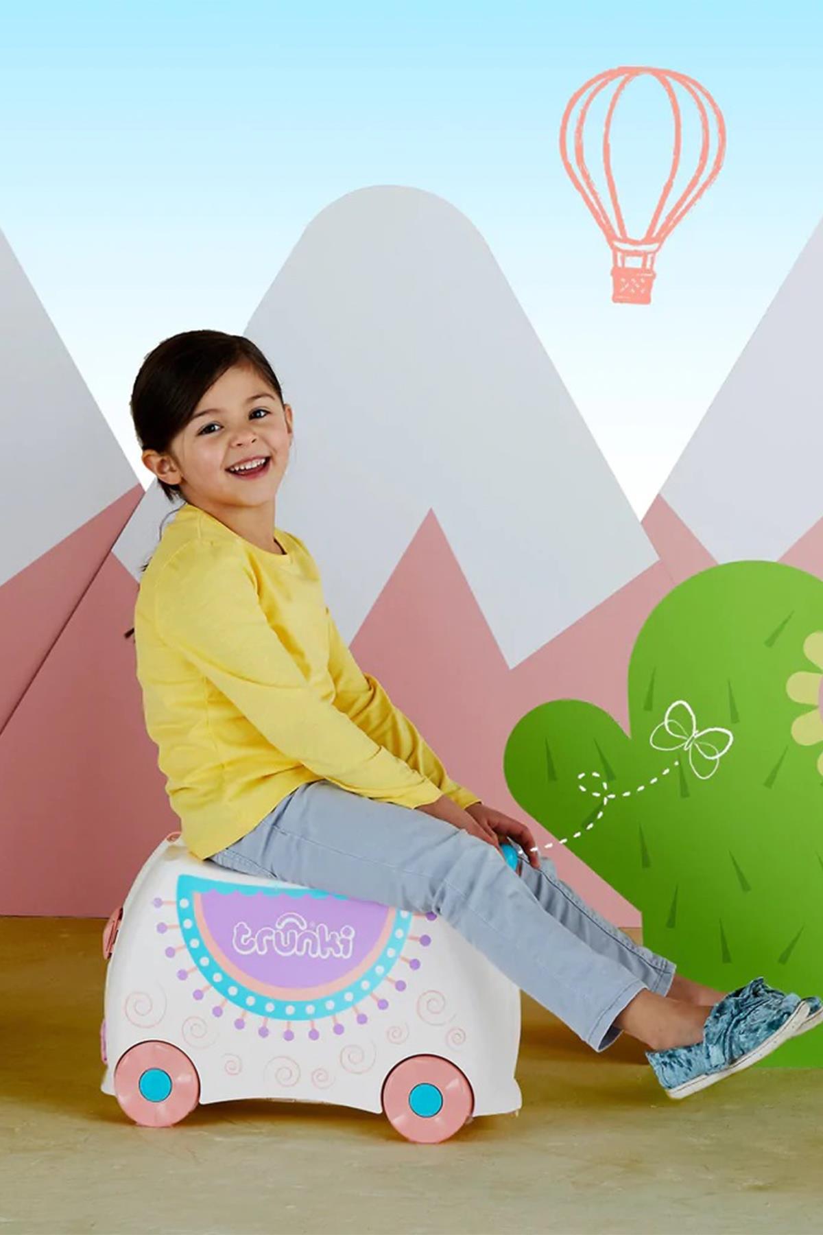 Trunki Çocuk Bavulu - Lama Lola Çok Renkli