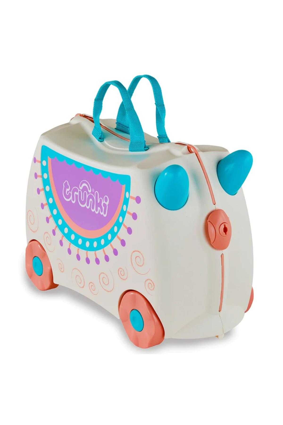 Trunki Çocuk Bavulu - Lama Lola Çok Renkli