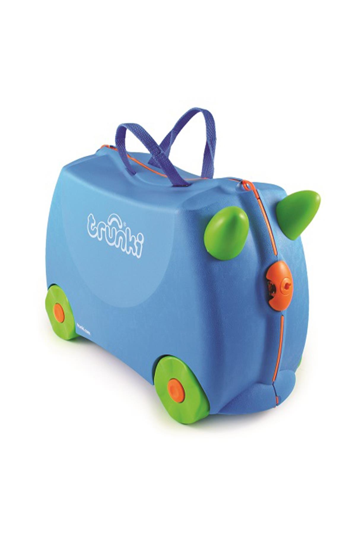 Trunki Çocuk Bavulu - Mavi Terrance Çok Renkli