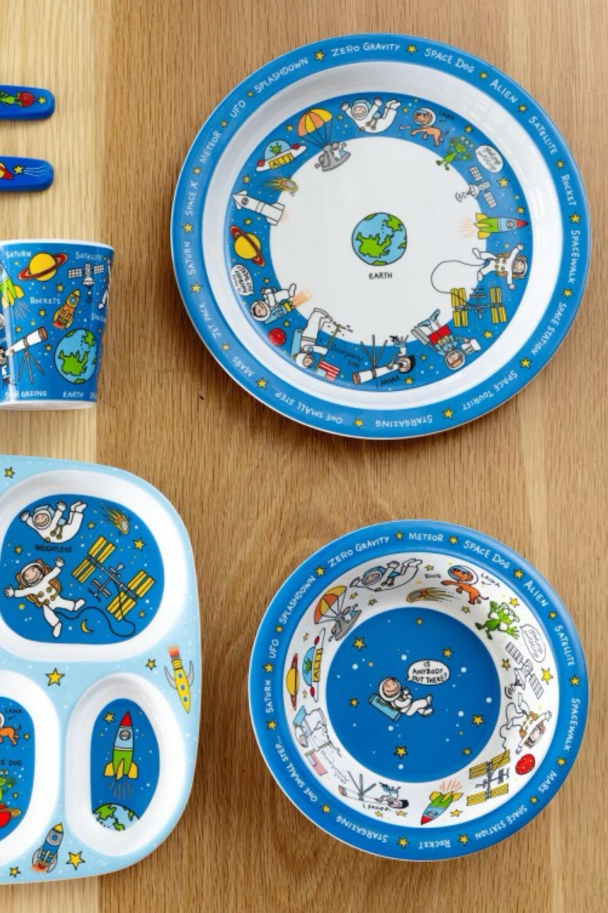 Tyrrell Katz Melamin Tabak Space Çok Renkli