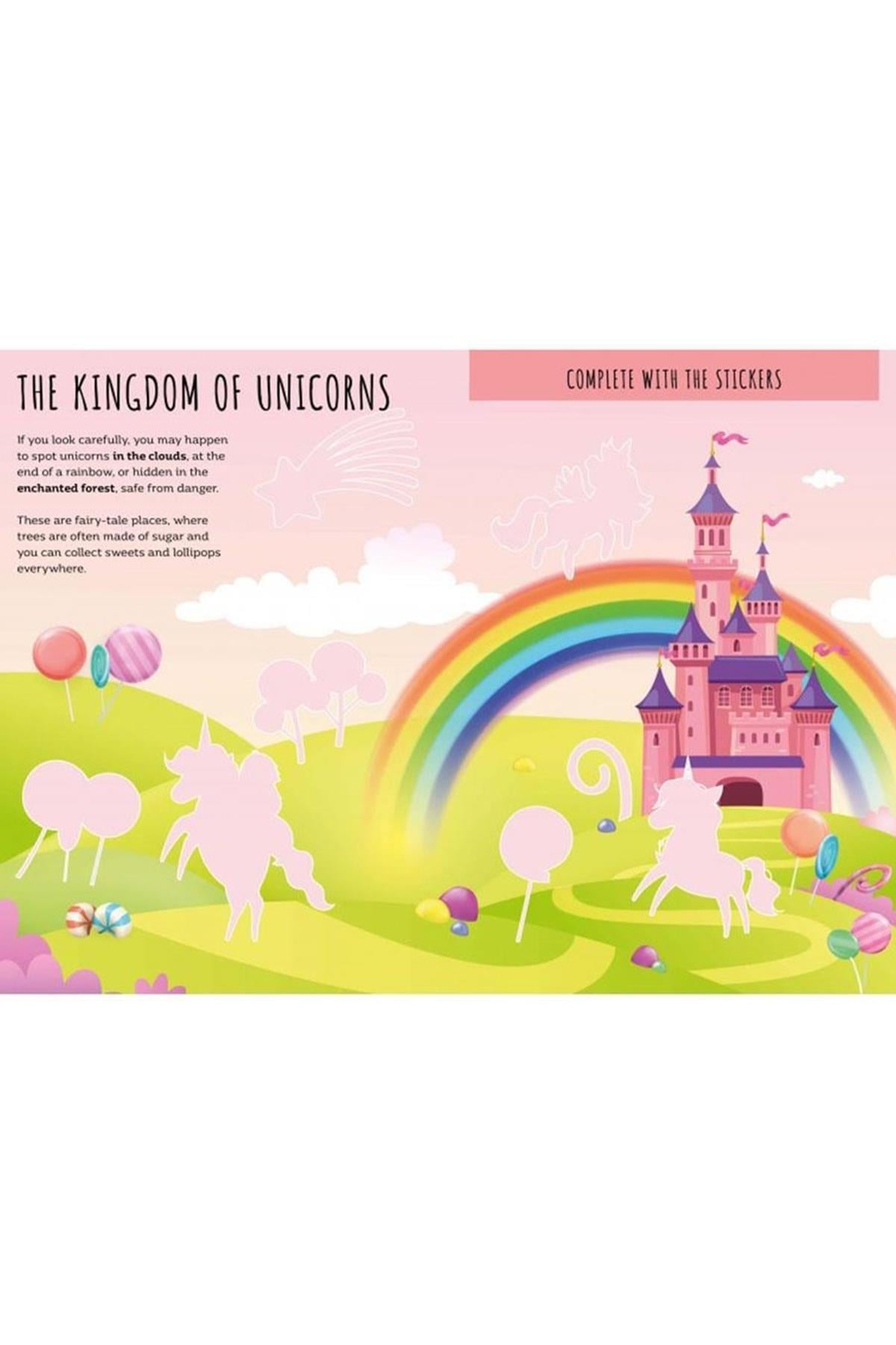 Sassi / Unicorns - Sticker and Activities Çok Renkli