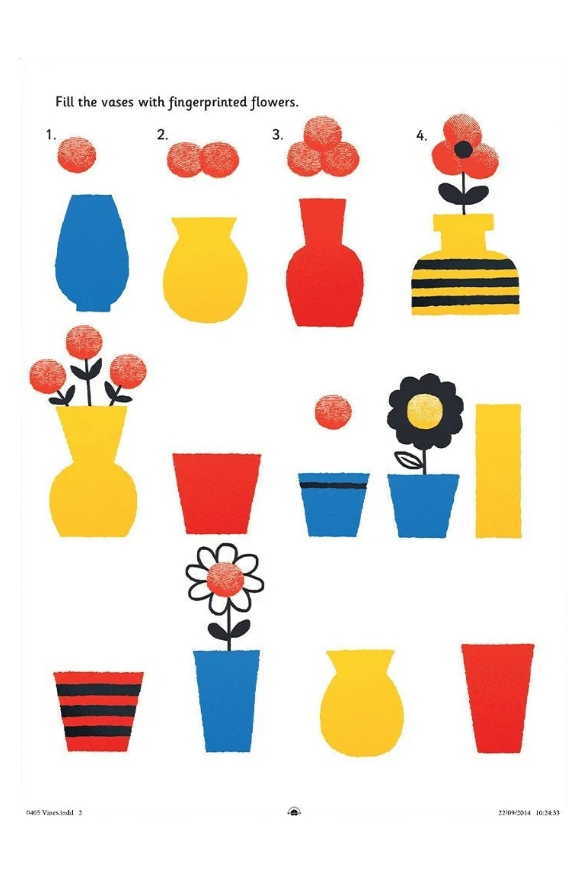 Usborne / Fingerprint Activities Çok Renkli