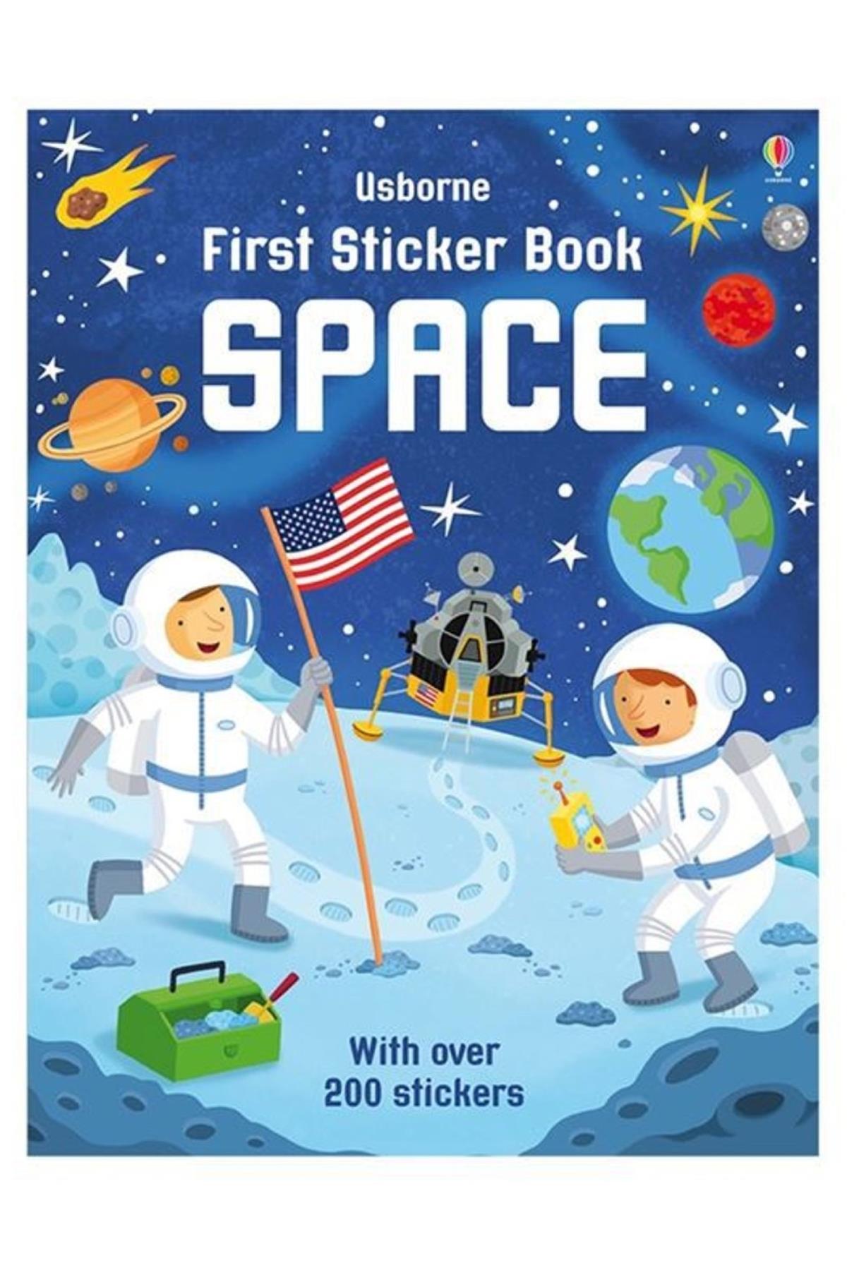 Usborne /First Sticker Book Space Çok Renkli