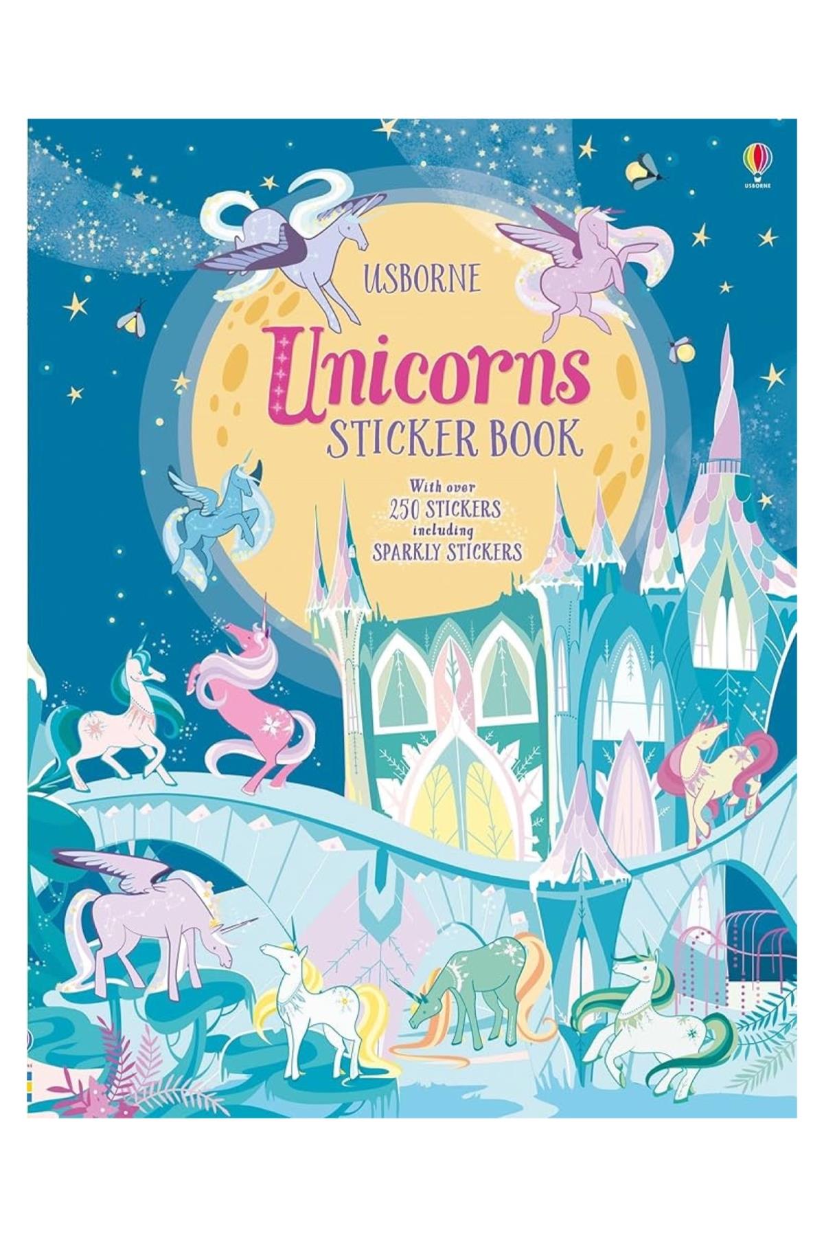 Usborne / Unicorns Sticker Book Çok Renkli