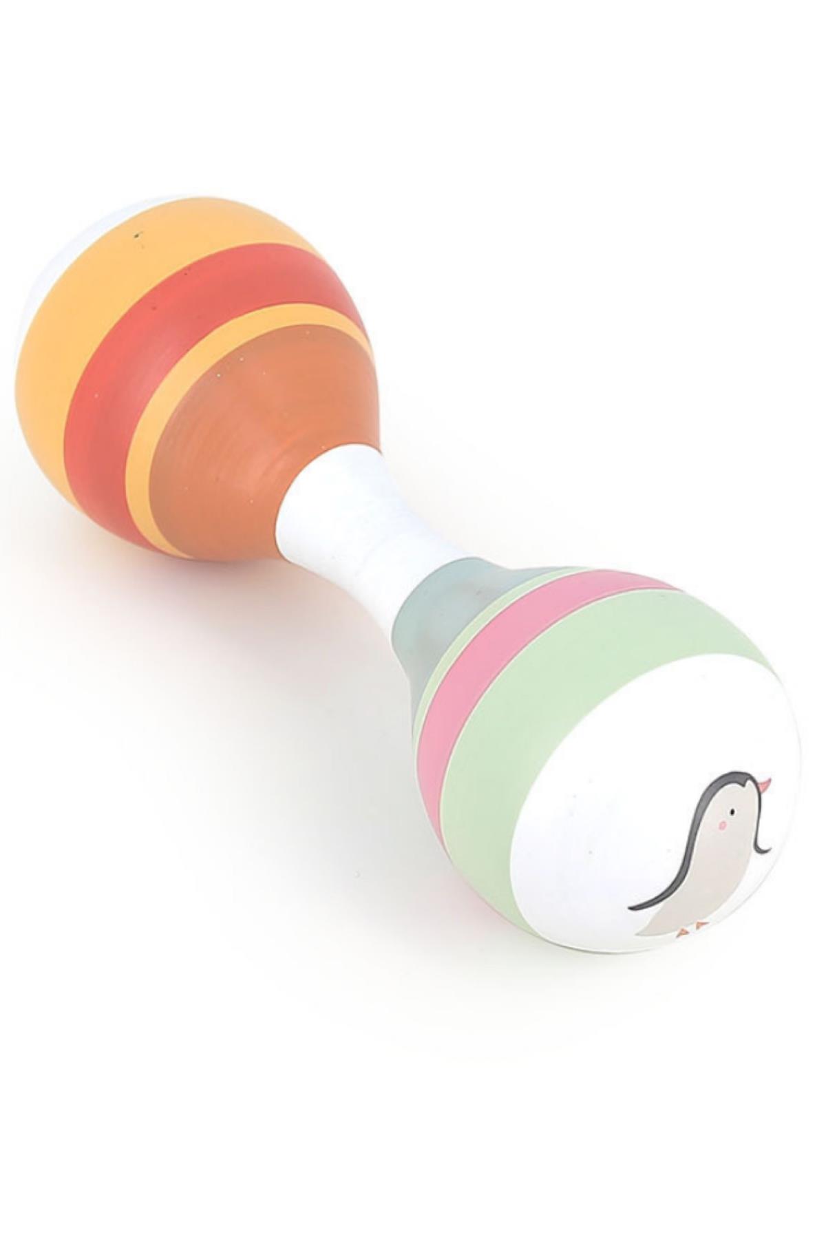 Vilac - Ahşap Marakas Çok Renkli