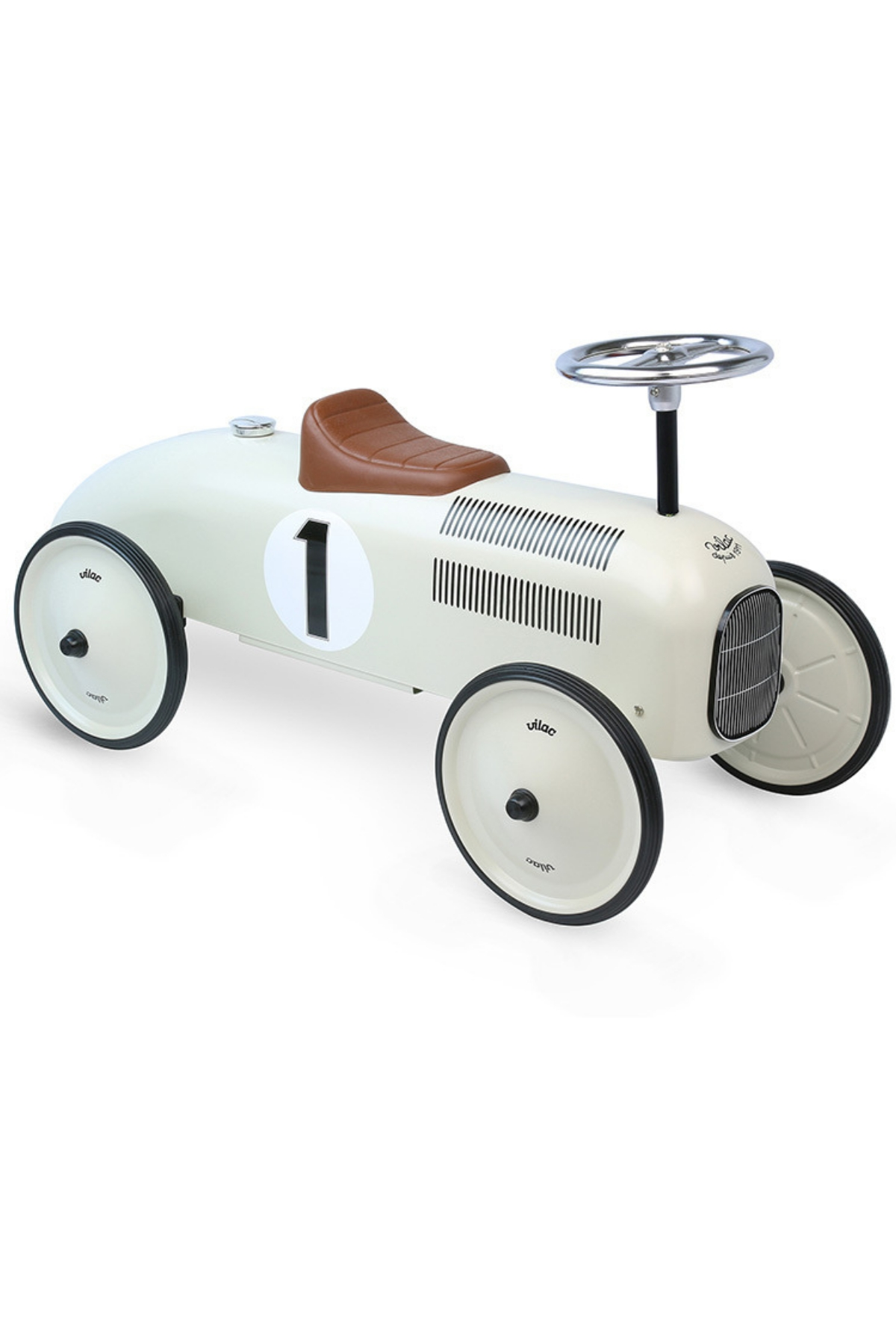 Vilac - Creme vintage car - Krem Klasik Araba Çok Renkli