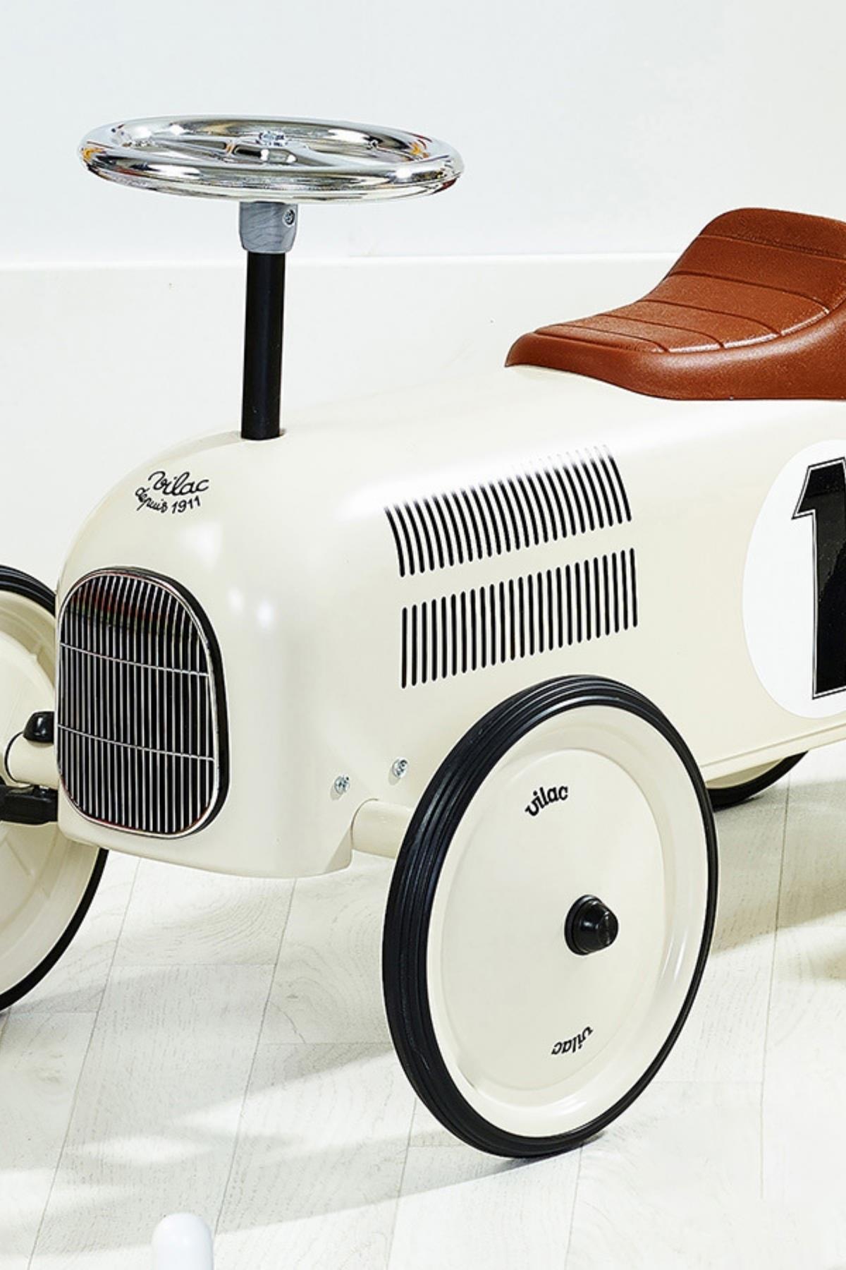 Vilac - Creme vintage car - Krem Klasik Araba Çok Renkli