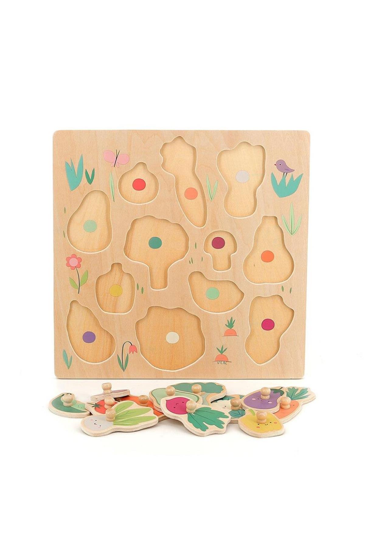 Vilac - Sebzeler bultak Çok Renkli