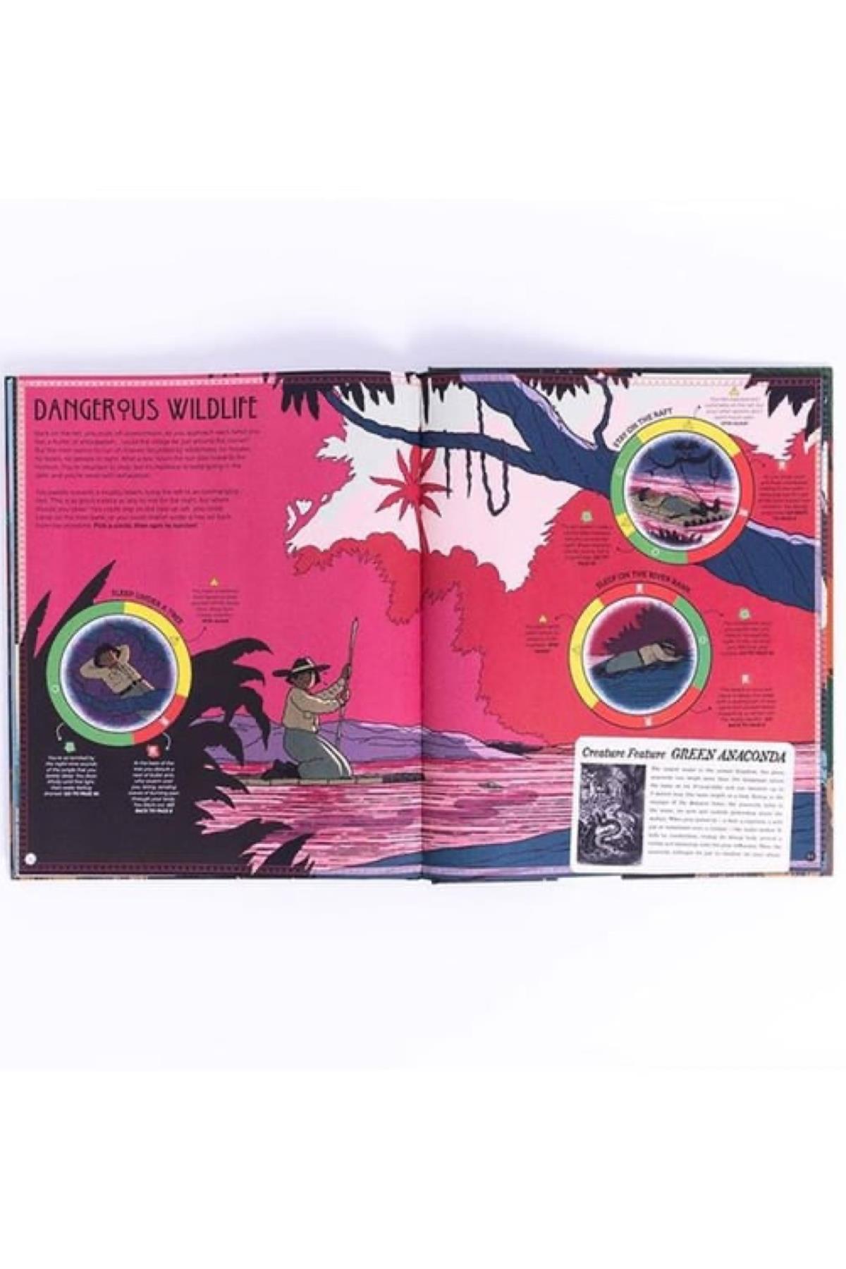 Wide Eyed / SPIN TO SURVIVE - DEADLY JUNGLE Çok Renkli