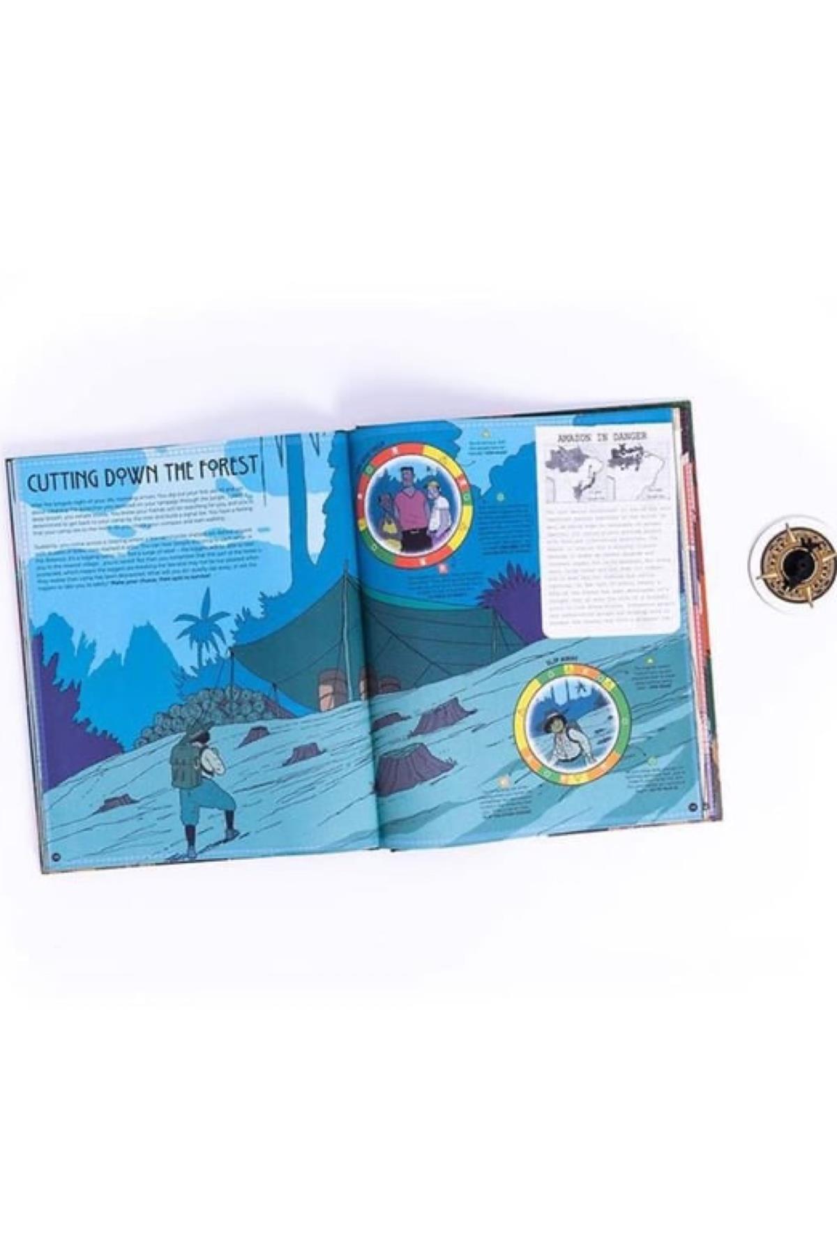 Wide Eyed / SPIN TO SURVIVE - DEADLY JUNGLE Çok Renkli