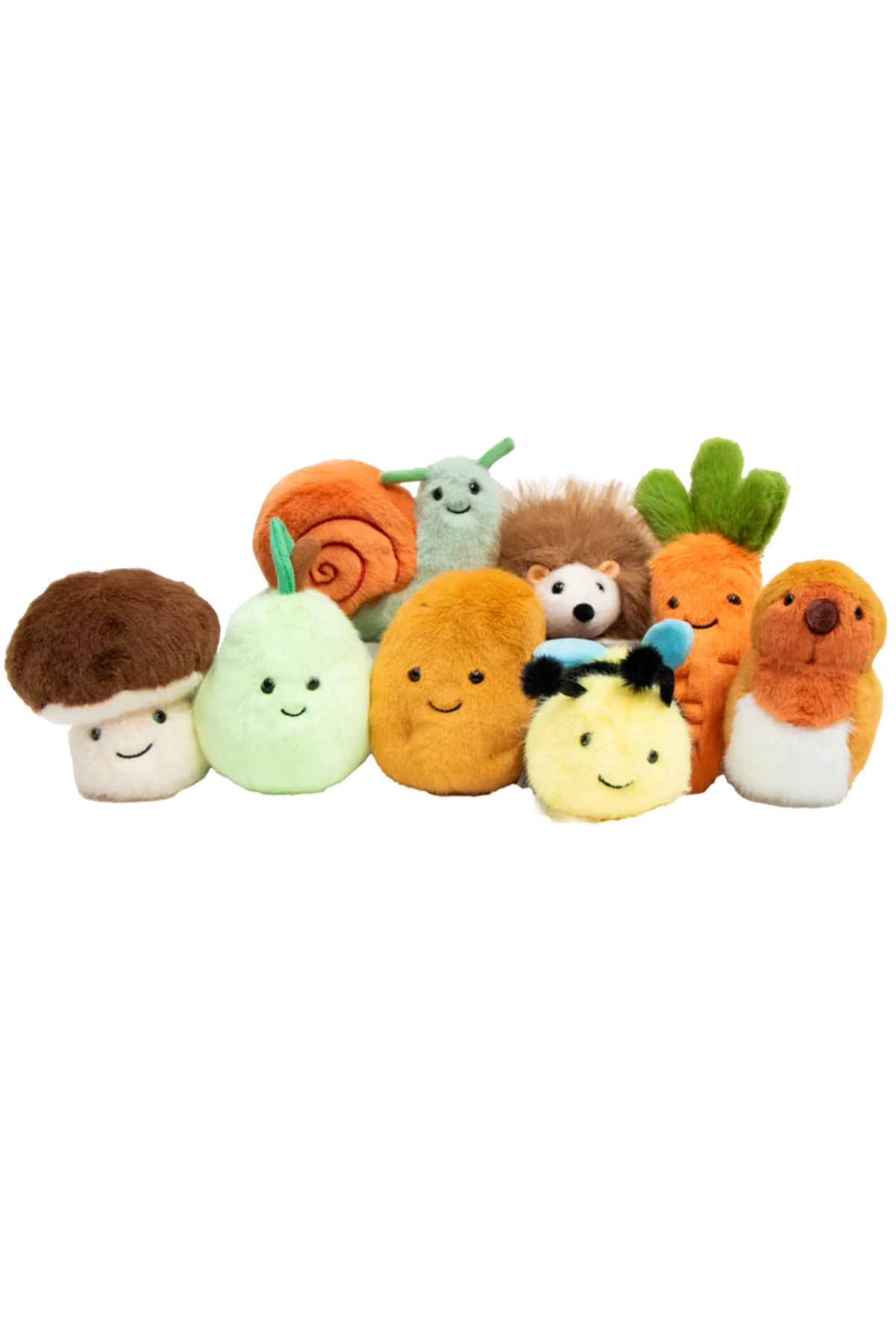 Wild&Soft / Garden Friends Kuş, Peluş Oyuncak Çok Renkli