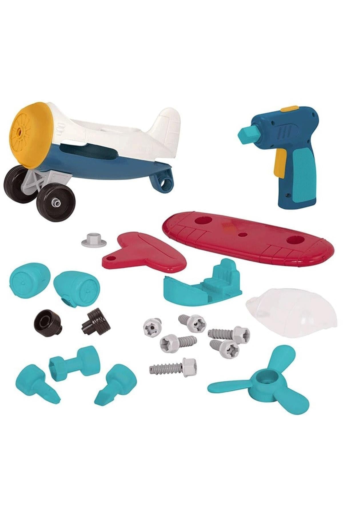 Wonder Wheels Tak Çıkar Uçak Çok Renkli