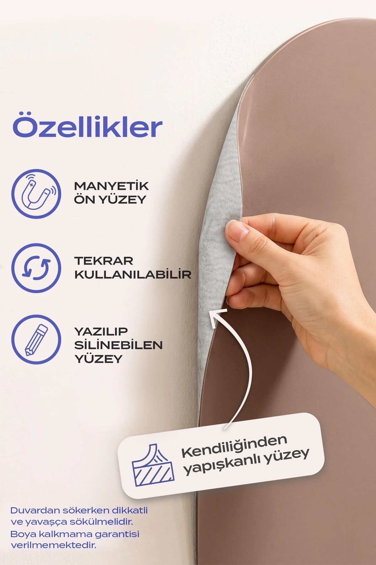 Zigo Toys / Manyetik Duvar Panosu - Toprak Kahverengi