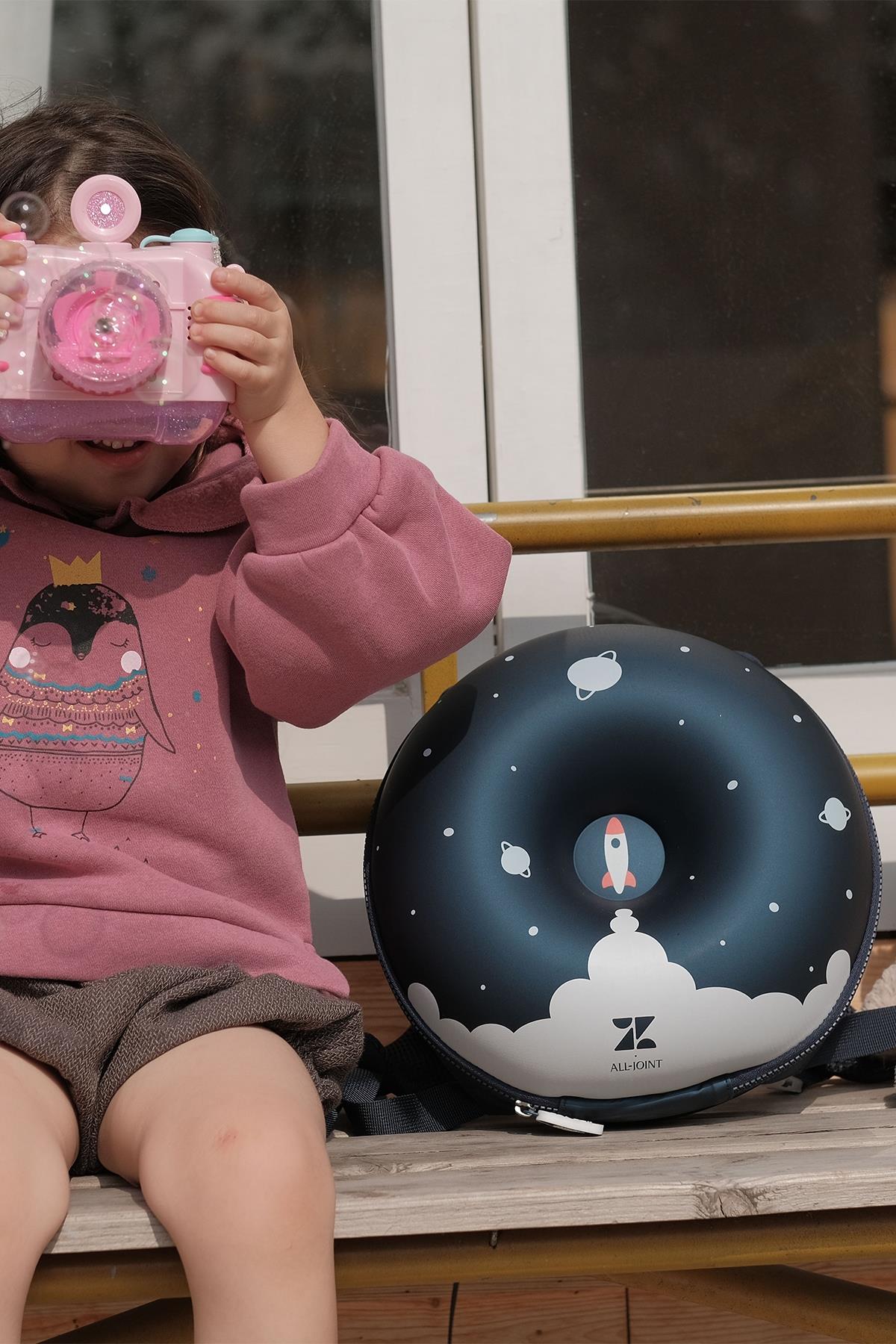 ZOYZOII Donut Serisi Space Sırt Çantası Lacivert