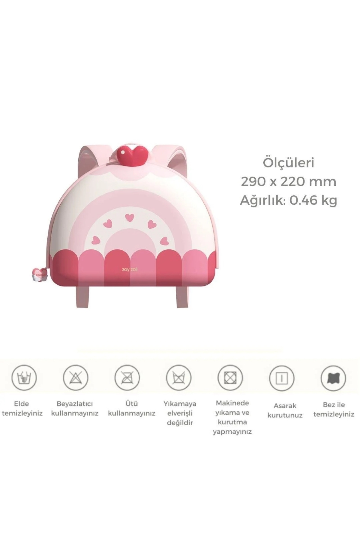 Zoyzoii Dream Serisi Sırt Çantası / Rall Cake Çok Renkli