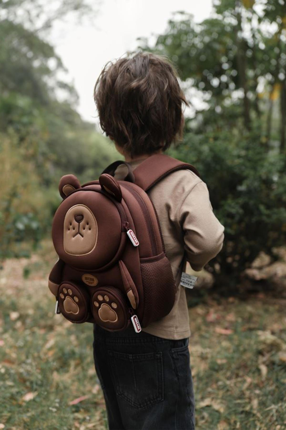 ZOYZOII Forest Serisi Sırt Çantası / Bear Kahve