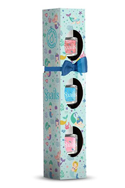 3lü Su Bazlı Oje MERMAID (Ariel, Baby Cloud, Hope) Çok Renkli