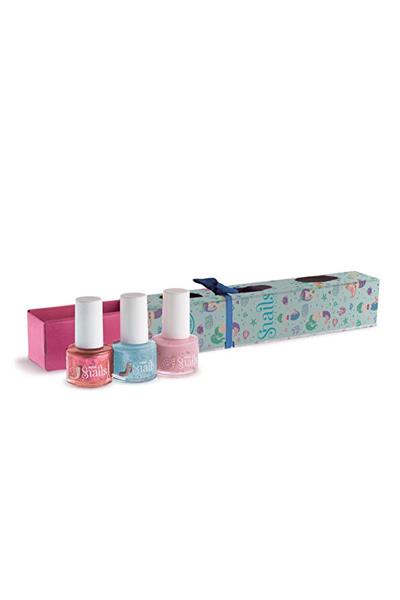3lü Su Bazlı Oje MERMAID (Ariel, Baby Cloud, Hope) Çok Renkli