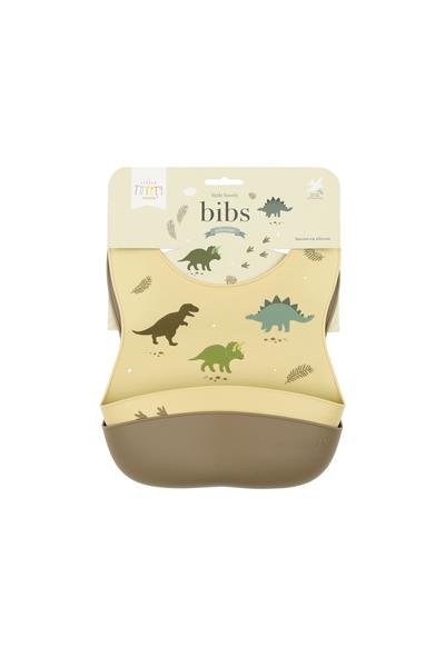 A Lıttle Lovely Company İKİLİ SİLİKON MAMA ÖNLÜĞÜ Kahve