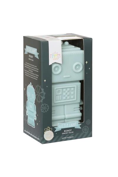 A Lıttle Lovely Company MİNİ ROBOT LAMBA Mavi