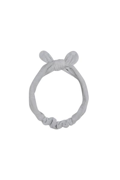 Antebies / Gri Kadife / Neşeli Fil Saç Bandı İkili Paket Gri