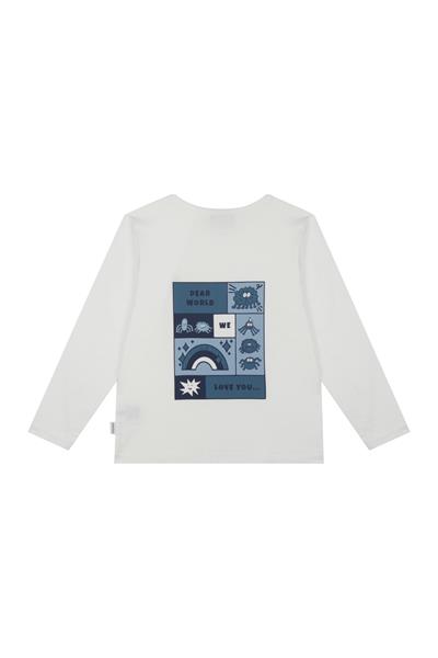 Antebies / Mavi Sevgili Dünya Uzun Kollu Tshirt Mavi
