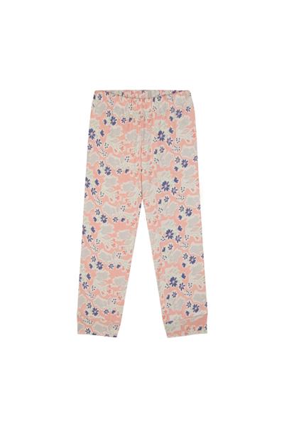 Antebies / Neşeli Fil Uzun Kollu Taytlı Pijama Takımı Pembe