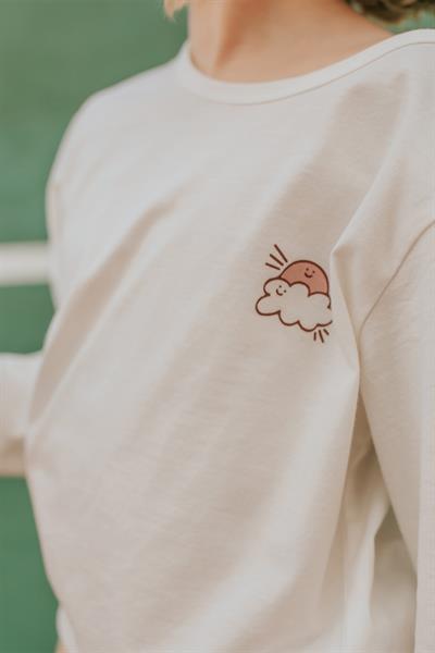 Antebies / Pembe Sevgili Dünya Uzun Kollu Tshirt Pembe